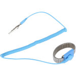 Bracelet antistatique en acier inoxydable r�sistant � l'usure, r�glable et � forte force de mise � la ...