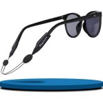 Bracelet de lunettes de sport r�glable pour femme, enfant, homme maintien s�r support de lunettes imperm�able ...