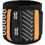 Bracelets magntiques avec 20 aimants forts pour vis clous, boulons, mches de perceuse, cinture porte ...
