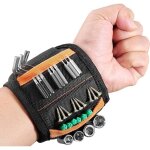 Bracelet magn�tique avec aimants puissants, cadeaux d'outils avec 15 aimants pour tenir des vis / clous ...