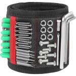 Bracelet magn�tique, ceinture � outils allisable avec 15 aimants puissants pour tenir les vis, boulons, ...