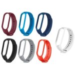 Bracelet compatible avec xiaomi mi band 5 / mi band 6, 7pcs bracelets de remplacement en silicone rglable ...