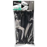 Bradas - 20 - 35mm papillon 10x colliers de serrage en acier inoxydable colliers