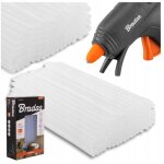Bradas, colle chaude - 1 kg - blanc - 125 b�tons - id�al diy et r�parations rapides