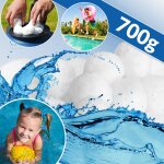 No brand - boules de filtration pour filtre  sable 700g filtration piscine lavable balle filtrante recyclable ...