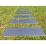 Classgarden ? pas japonais rectangulaire 60x30 cm ? dalle en ardoise naturelle ? �paisseur 3 cm ? poids ...