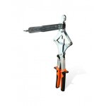 No brand - edma - agrafeuse manuelle  grillage 3, 9 + 3, 6 mm avec chargeur - major