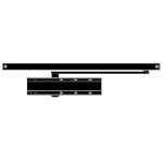 No brand - ferme - porte en applique esv7165 f2 / 4 bras r�glable glissi�re - noir - sevax