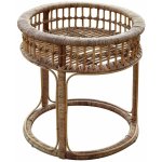 No brand - table d'appoint rotin naturel chillvert parma 57x57cm rond No brand - table d'appoint rotin naturel chillvert parma 57x57cm rond