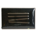 Brandt - lot de 2 filtres charbon 335x95x5 mm (74x5766) hotte fagor, sauter, valberg
