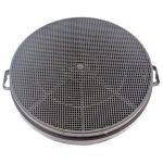Brandt - lot de 2 filtres charbon ronds 210x30 mm (70x1173) hotte de dietrich, fagor, faure, rosieres, ...