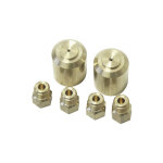 Brandt - jeu d'injecteurs gaz butane 76x3498 pour cuisini�re fagor, ocean, thomson