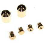 Brandt - jeu d'injecteurs gaz butane / propane pour cuisinire