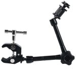 Bras articul� pour moniteur, �cran lcd, appareil photo reflex num�rique, pince multiple avec pince de ...