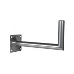 M - e - bras coude en l d�port 60 cm acier fixation murale antenne parabole