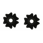 Bras d'essuie - glace - 2 couvercles protection pour trou bras d'essuie - glace voiture - couvercle trou ...