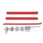 Bras potence pivotante capacit� 600 kg, support stable 660 lb pour palan treuil �lectrique en acier, ...