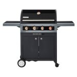 Brasero - barbecue boston black 4k turbo brasero - surface cuisson 74 x 43 cm - 4 brûleurs - 2 tablettes ... Brasero - barbecue boston black 4k turbo brasero - surface cuisson 74 x 43 cm - 4 brûleurs - 2 tablettes ...