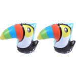 Brassard de natation gonflable pour enfants 3 - 6 ans, motif toucan, pvc non toxique, aide � l'apprentissage ...