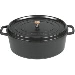 Staub - brter cocotte 12l 41cm schwarz