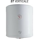 Bandini - braun) st thermo vertical chauffe - eau lectrique - bride 80 litres - raccordement gauche