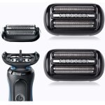 Braun t�te de rasoir electrique a barbe homme series 5 53b originale noire, remplacement de la grille ...