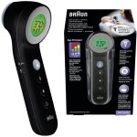 Braun ? thermom�tre sans contact ? mesure rapide 2s ? plage 34 - 43�c ? mode silencieux pour enfants ...