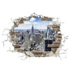 Break out nyc - , sticker dcoration murale - 100x70 cm