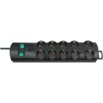 Brennenstuhl 1153304120 limiteur de tension noir 10 prises ac 2 m Brennenstuhl 1153304120 limiteur de tension noir 10 prises ac 2 m