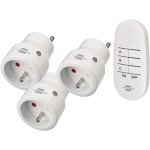 1507071 - mini prises programmables (3 pices, tlcommande) - brennenstuhl