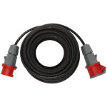 Brennenstuhl - cordon prolongateur cee ip44 30m noir h07rn - f 5g1, 5 pentapolaire