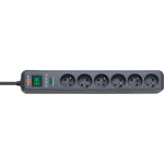 Multiprise eco - line avec interrupteur et parasurtenseur 13500a - 1, 4m h05vv - f 3g1, 5 6 prises Multiprise eco - line avec interrupteur et parasurtenseur 13500a - 1, 4m h05vv - f 3g1, 5 6 prises
