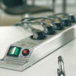 1153344315 limiteur de tension silver 5 prises ac 230 v 2, 5 m - brennenstuhl
