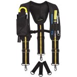 Bretelles de travail porte - outils rembourrs bretelles avec pochette  tlphone portable manches bretelles ...