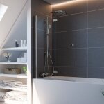 Breuer - elana komfort pare baignoire pivo - pliant 2 volets version gauche