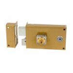 Bricard - serrure monopoint en applique alpha cylindre rond horizontal fouillot gauche 352111