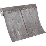 Bricoflor papier peint gris effet b�ton tapisserie vinyle imitation pierre papier peint style industriel ...