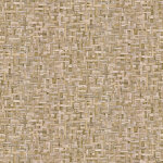 A. s. creations - papier peint vintage imitation bois tress� marron clair tapisserie originale beige ...
