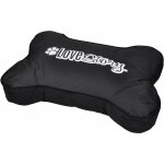 Bricoline - coussin d�houssable en forme d'os pour animaux - noir - l 100 x l 70 cm - livraison gratuite ...