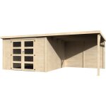 Décor et jardin - abri de jardin bois délices 579x307 cm - surface utile abri : 8, 94 m² + appentis - ... Décor et jardin - abri de jardin bois délices 579x307 cm - surface utile abri : 8, 94 m² + appentis - ...