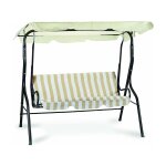 Berceau en acier beige