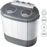 Briebe - wm1140 mini machine � laver portable camping 3kg lavage 1kg centrifugeuse 2 compartimen 190 ...