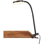 Briloner plegg lampe pince led, orientable, serrable, interrupteur à câble, lumière blanche chaude, noir, ... Briloner plegg lampe pince led, orientable, serrable, interrupteur à câble, lumière blanche chaude, noir, ...