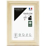 Brio - cadre photo bois brut 10x15 cm et 15x10 cm - cadre photo bois naturel fsc ? convient au a6 et ...