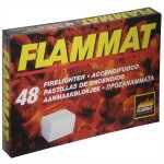 Briquet flammat 48 cubes pour chemine'e chemine'e barbecue re'chaud Briquet flammat 48 cubes pour chemine'e chemine'e barbecue re'chaud