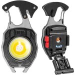 Feiyue - briquet porte - clés multifonction puissant beast, 6 modes d'éclairage, petit briquet rechargeable, ... Feiyue - briquet porte - clés multifonction puissant beast, 6 modes d'éclairage, petit briquet rechargeable, ...