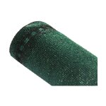 Maillestore - brise - vue 100% - vert / noir - 300gr / m - boutonnires vert / noir 1. 8m x 50m