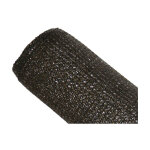 Maillestore - brise - vue - 80% marron / noir - 95gr / m� - sans boutonni�res marron / noir 2m x 10m