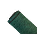 Brise - vue 90% - vert / noir - 185gr / m� - boutonni�res vert / noir 1. 5m x 10m