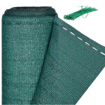 Brise - vue, paravent pour les cl�tures et rambardes, tissu hdpe, anti - uv, 1, 8 x 6 m�tres, vert - ...